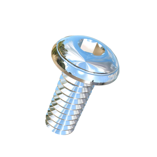 Titanium #10-24 X 1/2 UNC Button Head Socket Drive Allied Titanium Machine Screw